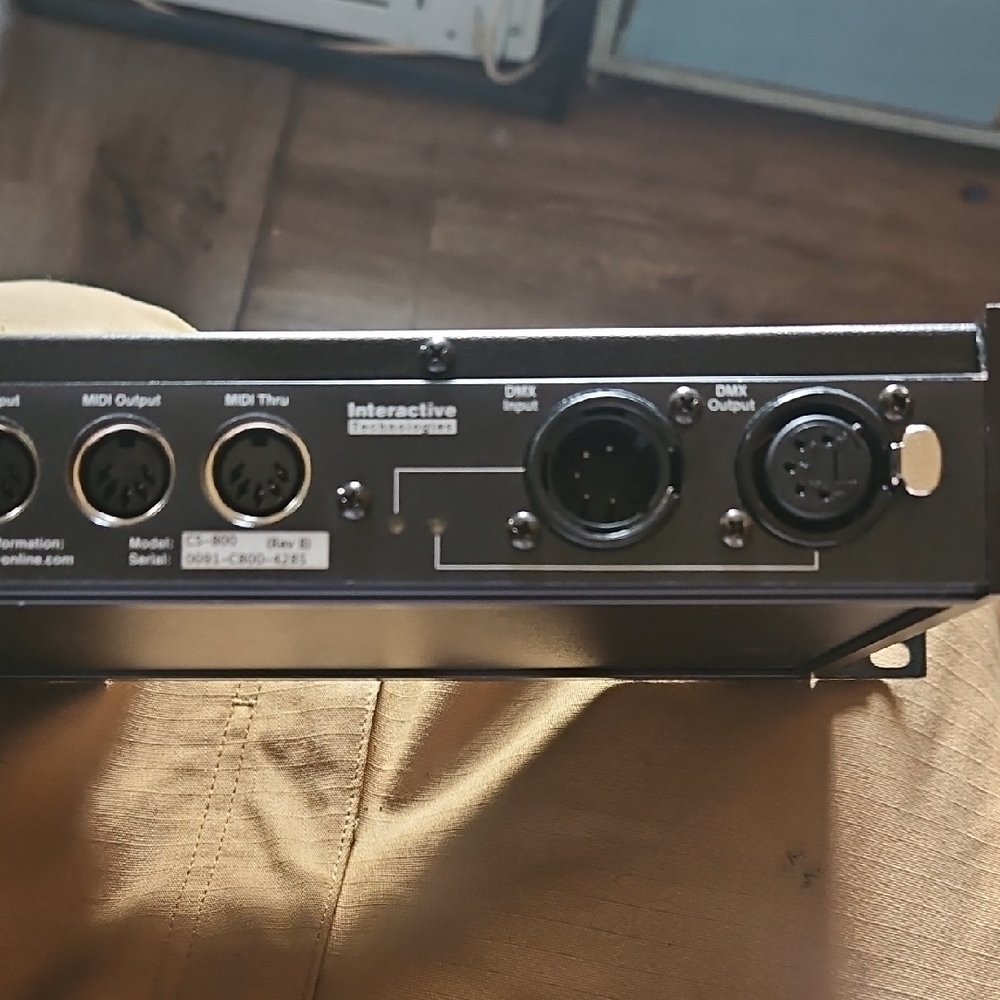 Interactive Technologies DMX Controller Model Number Cs-800